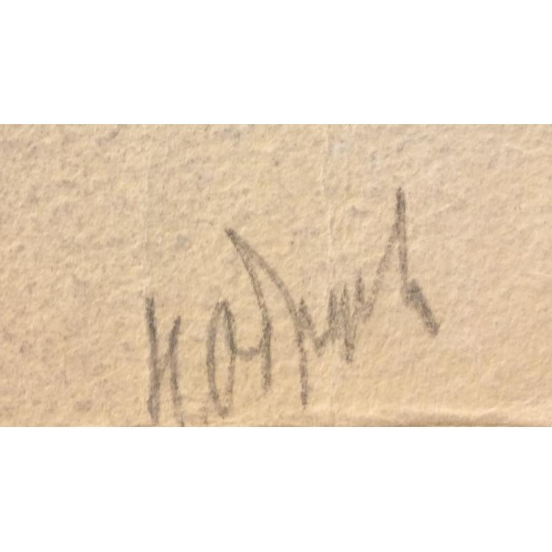 Обручева Н. Н. Эскиз костюма священника. К спектаклю Дикарь в театре Импровизации