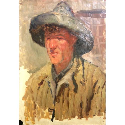 Папикян А. С. Мужчина в шляпе