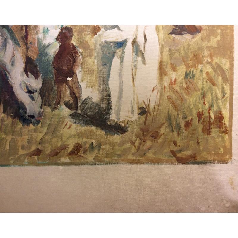 Перов А. П. Красноармейцы на лошадях в степи