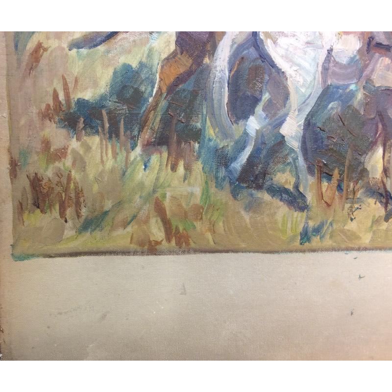 Перов А. П. Красноармейцы на лошадях в степи