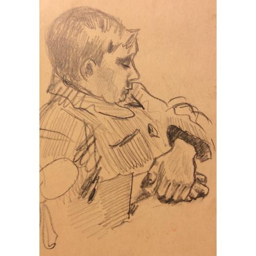 Ситников В. Я. Мужчина с закрытыми глазами