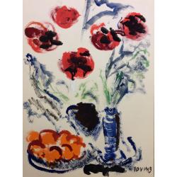 Зернова Е. С. Тюльпаны в вазочке. Из серии Круглый год