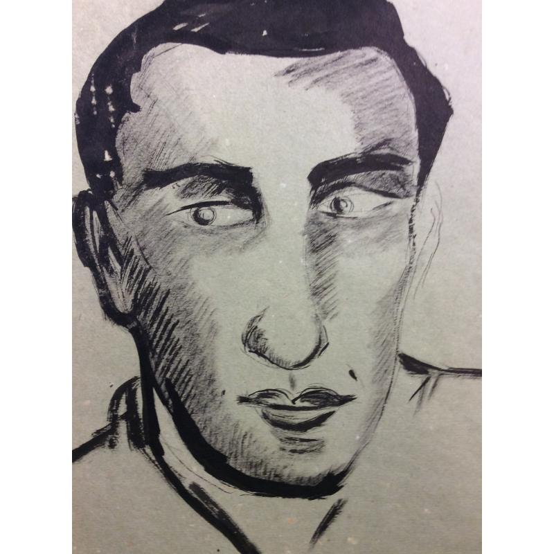 Соловьева Г. С. Двусторонняя работа. Портрет