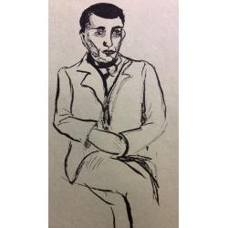 Соловьева Г. С. Двусторонняя работа. Портрет