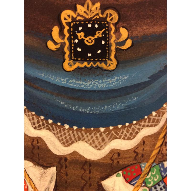 Зеброва Т. А. Иллюстрация к детской книге Баиньки