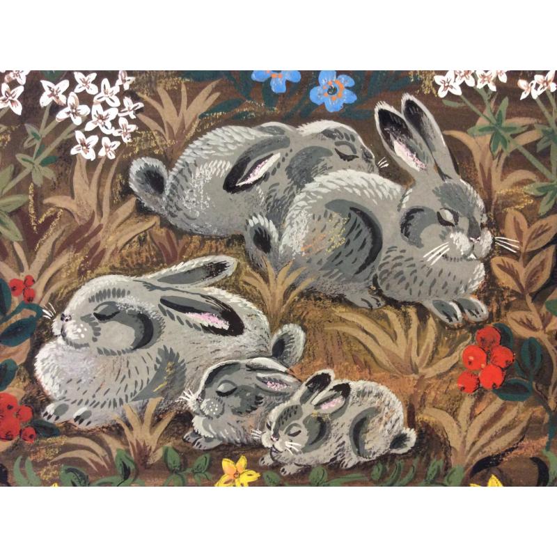 Зеброва Т. А. Иллюстрация к детской книге Баиньки