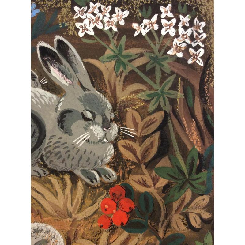 Зеброва Т. А. Иллюстрация к детской книге Баиньки