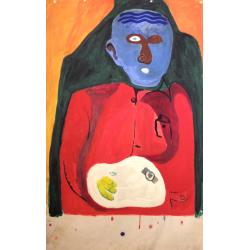 Скопов Ю. М. Человек с синей головой