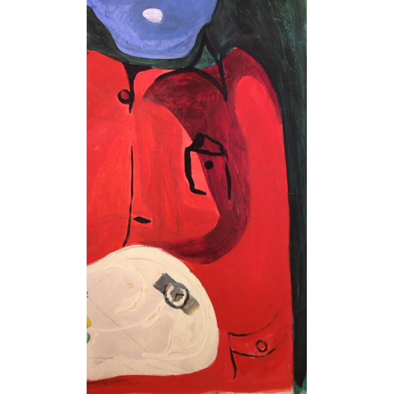 Скопов Ю. М. Человек с синей головой