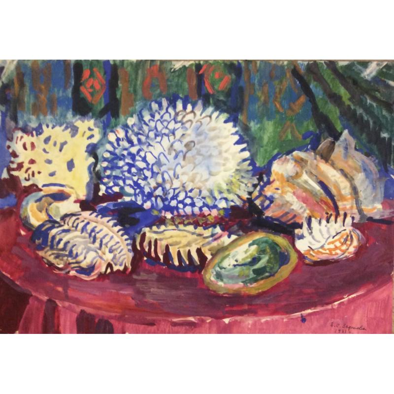 Зернова Е.С. Халиотис, тридакна и другие раковины