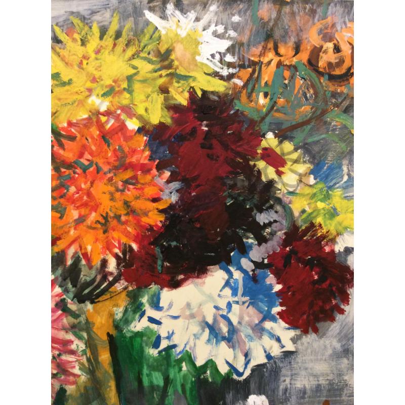 Зернова Е.С. Букет георгин