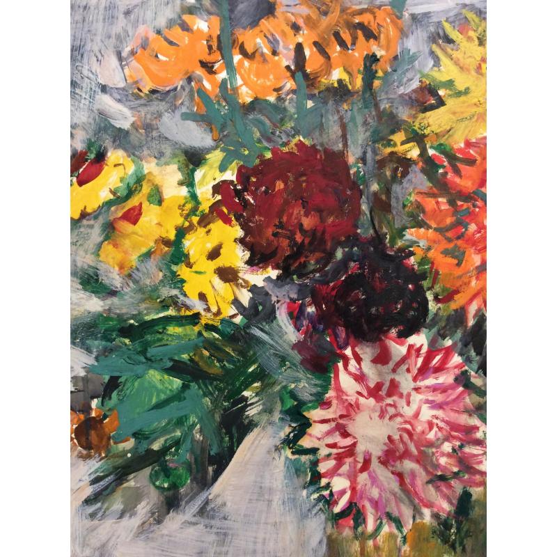 Зернова Е.С. Букет георгин