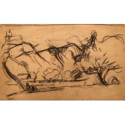 Кончаловский М. П. Горный пейзаж