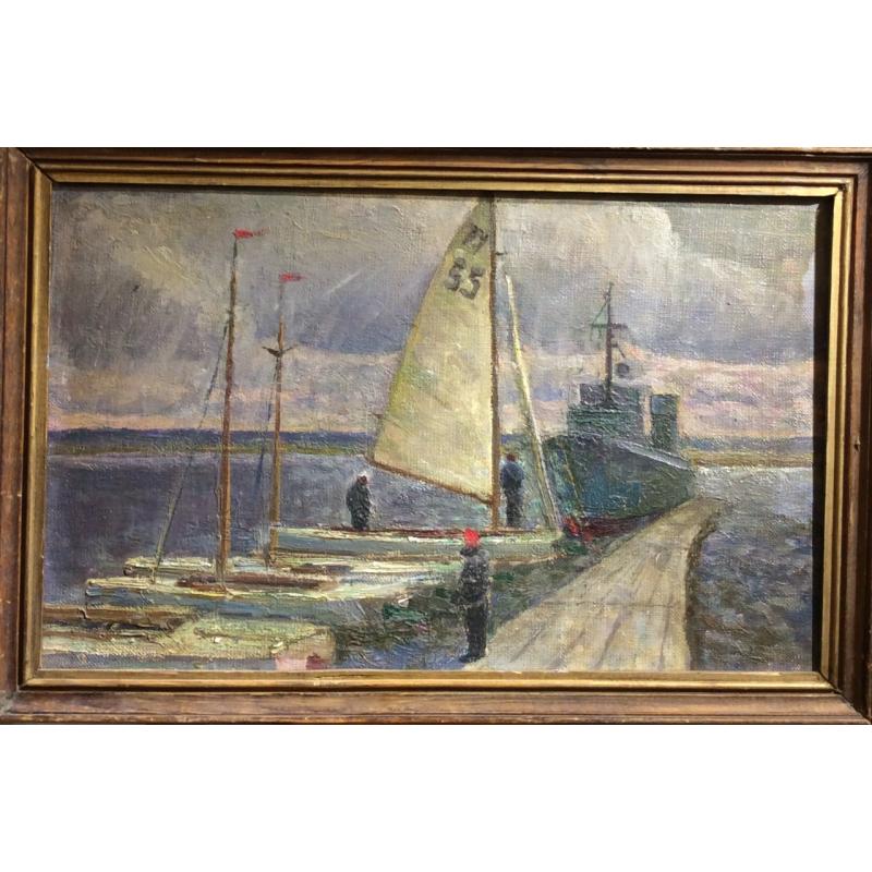 Вейдеманис Э. К. На водохранилище