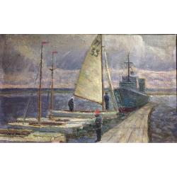 Вейдеманис Э. К. На водохранилище