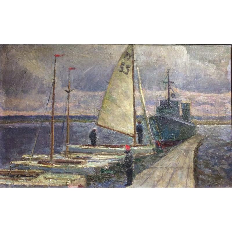 Вейдеманис Э. К. На водохранилище