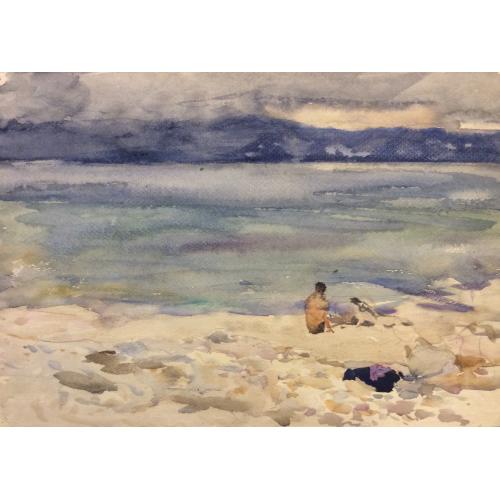 Мешков Е.А. На берегу Байкала