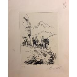 Лурье А. А. Иллюстрация к книге О. Романченко Рядом с будущим