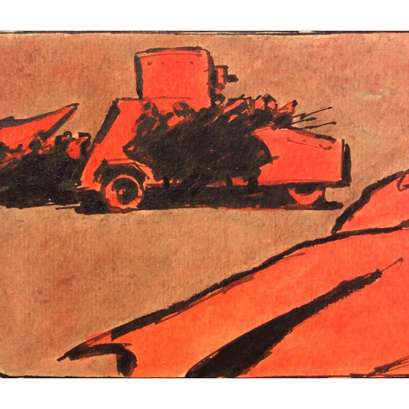 Саркисян П. А. Иллюстрация к мультфильму Горячий камень