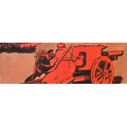 Саркисян П. А. Иллюстрация к мультфильму Горячий камень