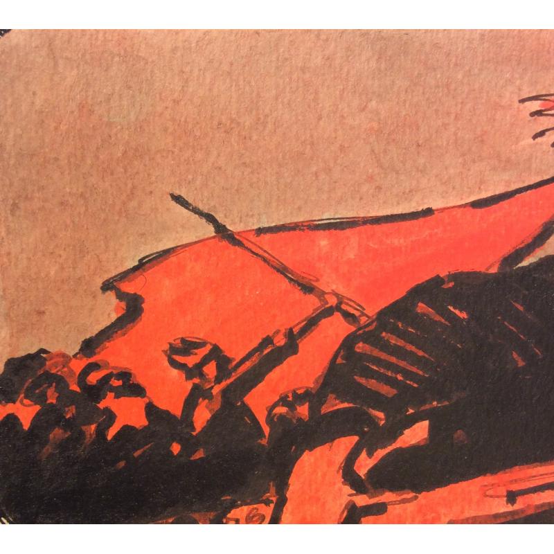 Саркисян П. А. Иллюстрация к мультфильму Горячий камень