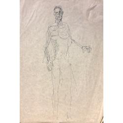 Лабас А. А. Набросок Человек.