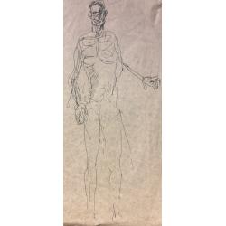 Лабас А. А. Набросок Человек.