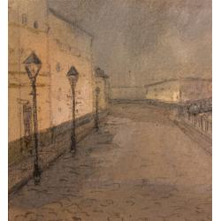 Боголюбова О. А. Виды Петербурга. Иллюстрация к мультфильму Музыка революции