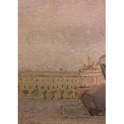 Боголюбова О. А. Виды Петербурга. Иллюстрация к мультфильму Музыка революции