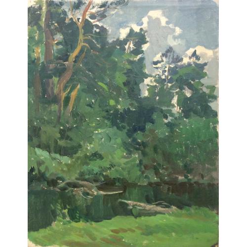 Маторин М. В. Ручей в лесу