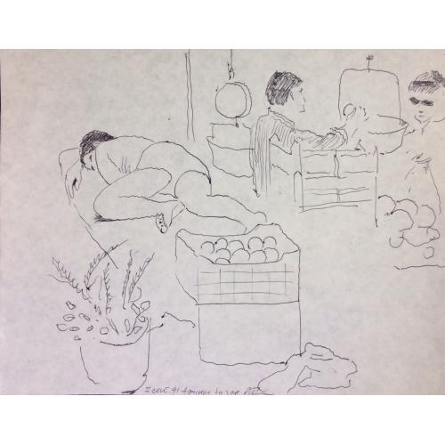 Барвенко В. П. Афины. Базар