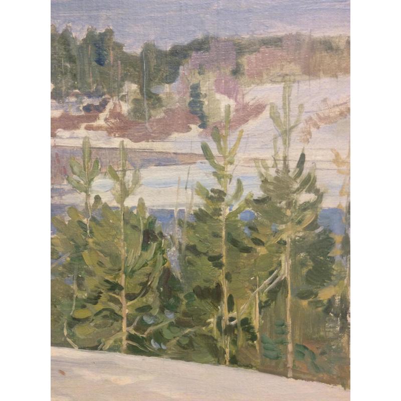 Маторин М. В. Пейзаж с рекой