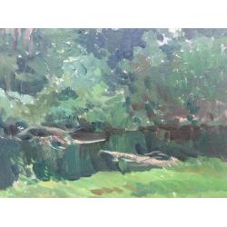 Маторин М. В. Ручей в лесу