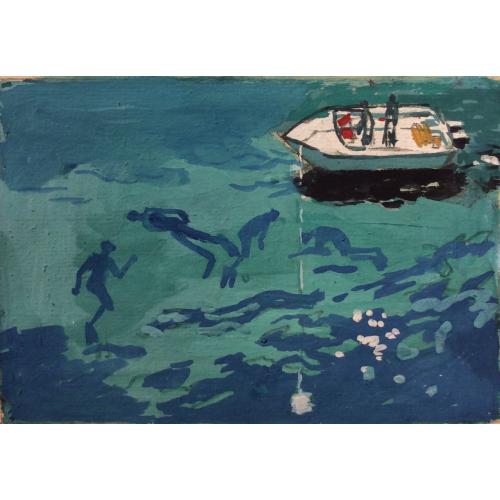 Афанасьева Е. А. Подводное плавание. Водолазы