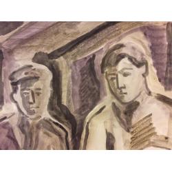 Жарёнова Э.А. В мастерской