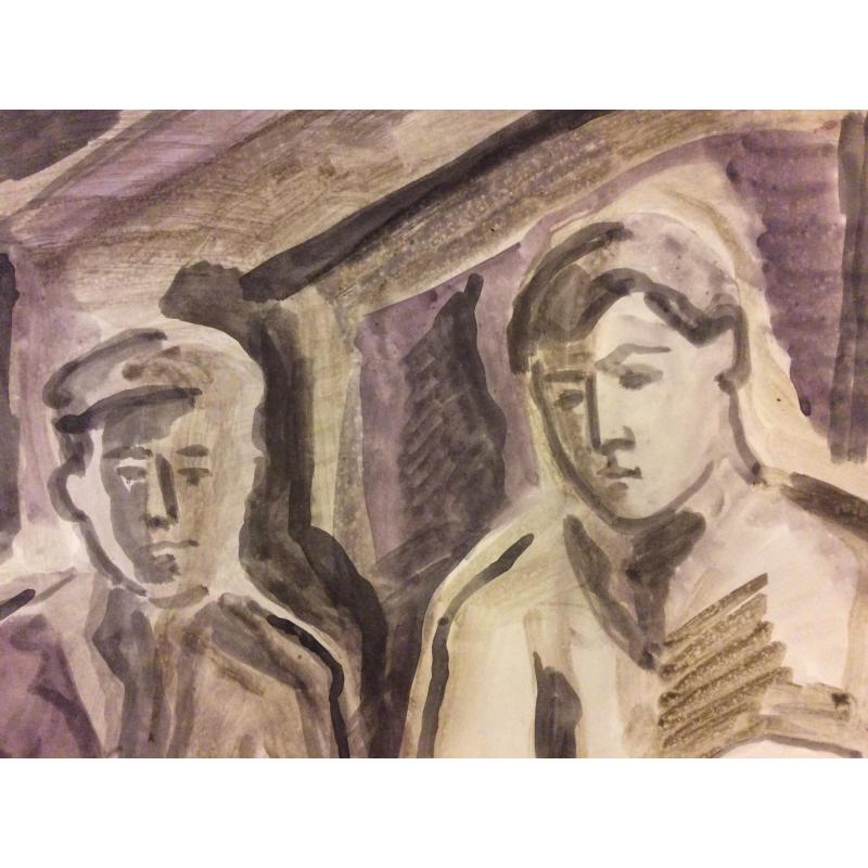 Жарёнова Э.А. В мастерской