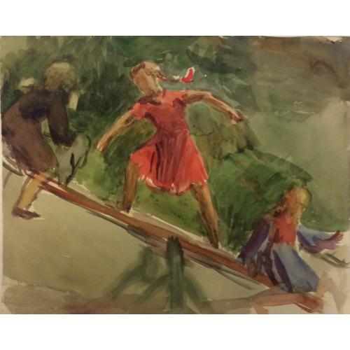 Афанасьева Е.А. На качелях