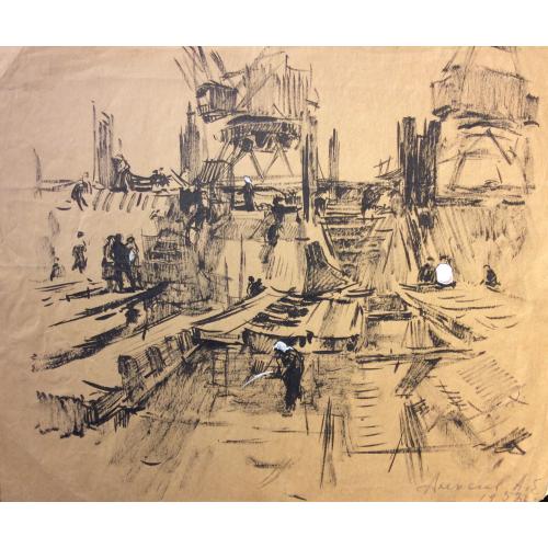 Алексеев А. Е. На стройке