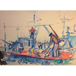 Алексеев А. Е. Утро на корабле