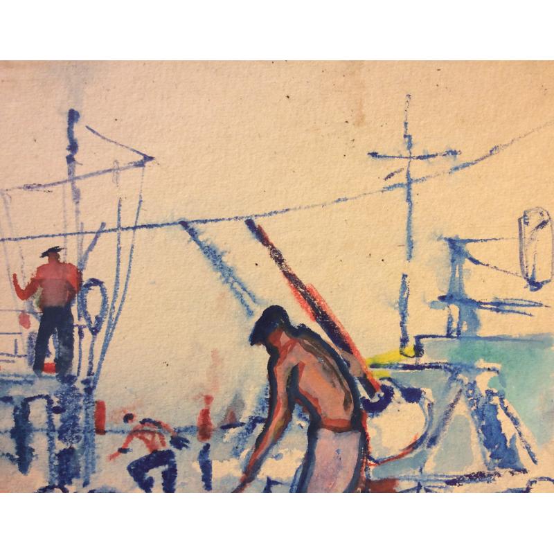 Алексеев А. Е. Утро на корабле