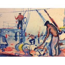 Алексеев А. Е. Утро на корабле