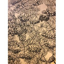 Ванеев П. И. Эскиз к литографии Рябина и сосна