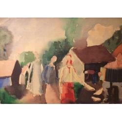 Кулаков В. А. Гуляния в деревне