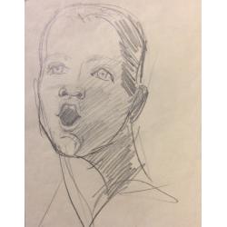 Зернова Е. С. Кричащая натурщица