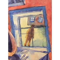 Кулаков В. А. Старушка у окна