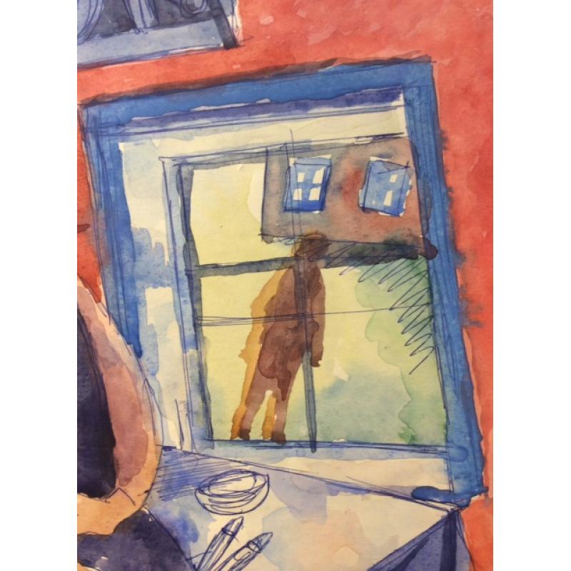 Кулаков В. А. Старушка у окна