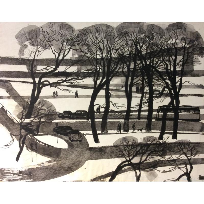 Бурмистров Б. А. Городской пейзаж