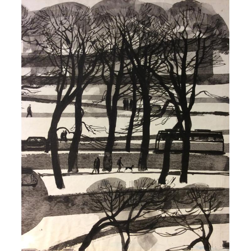 Бурмистров Б. А. Городской пейзаж