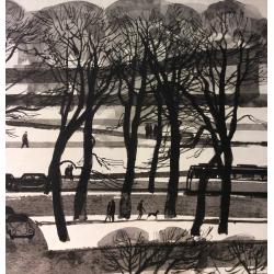 Бурмистров Б. А. Городской пейзаж