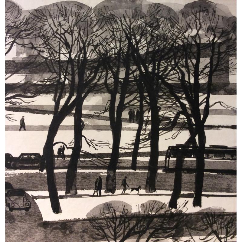 Бурмистров Б. А. Городской пейзаж